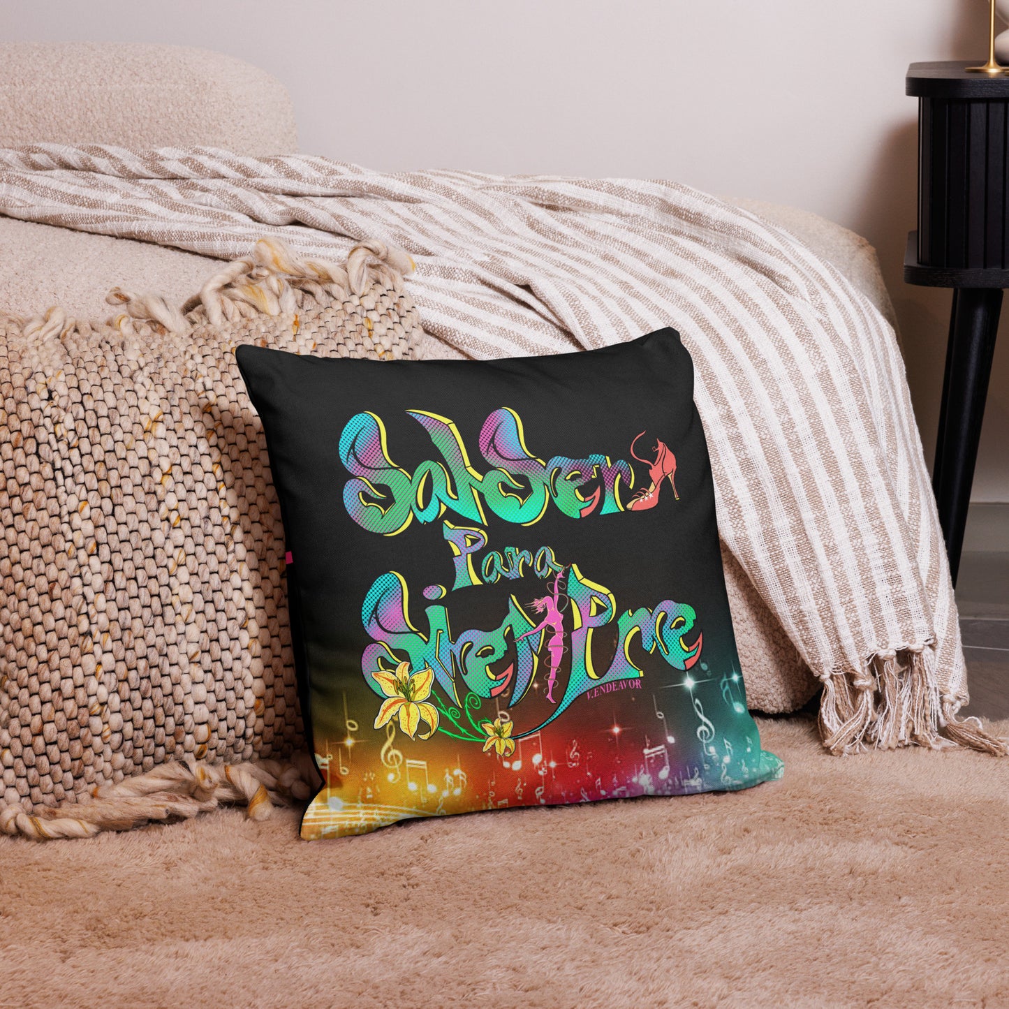 Salsera Para Siempre Premium Pillow