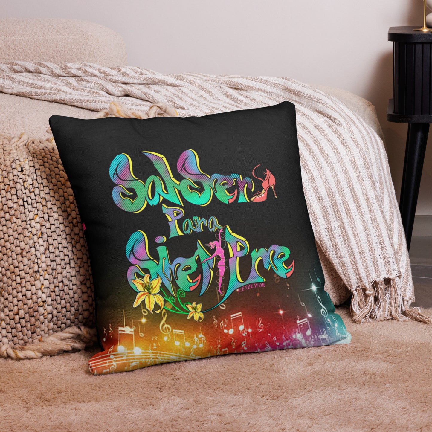 Salsera Para Siempre Premium Pillow