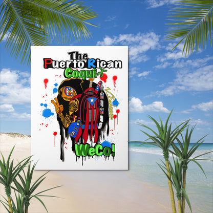 Weco! The Puerto Rican Coqui Metal prints