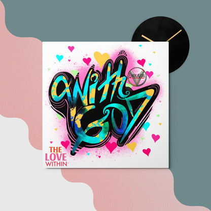 With God, The Love Within Metal prints
