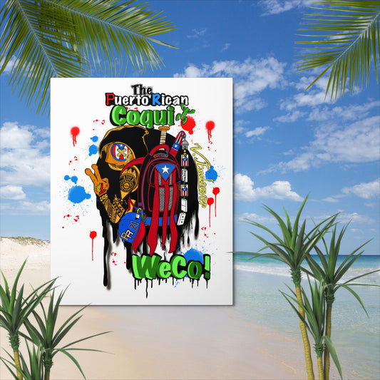 Weco! The Puerto Rican Coqui Metal prints