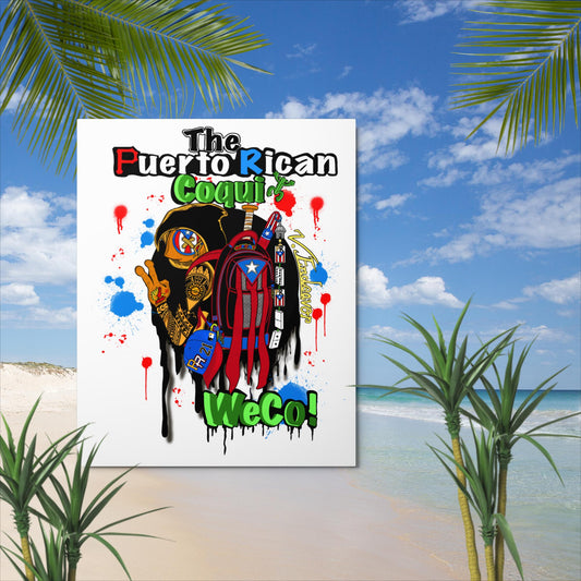 Weco! The Puerto Rican Coqui Metal prints