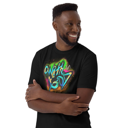 With God Ultimate Warrior Splash Short-Sleeve Unisex T-Shirt