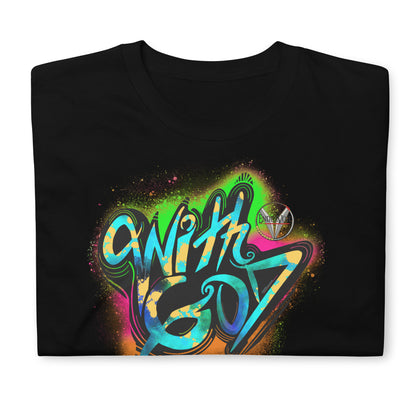 With God Ultimate Warrior Splash Short-Sleeve Unisex T-Shirt