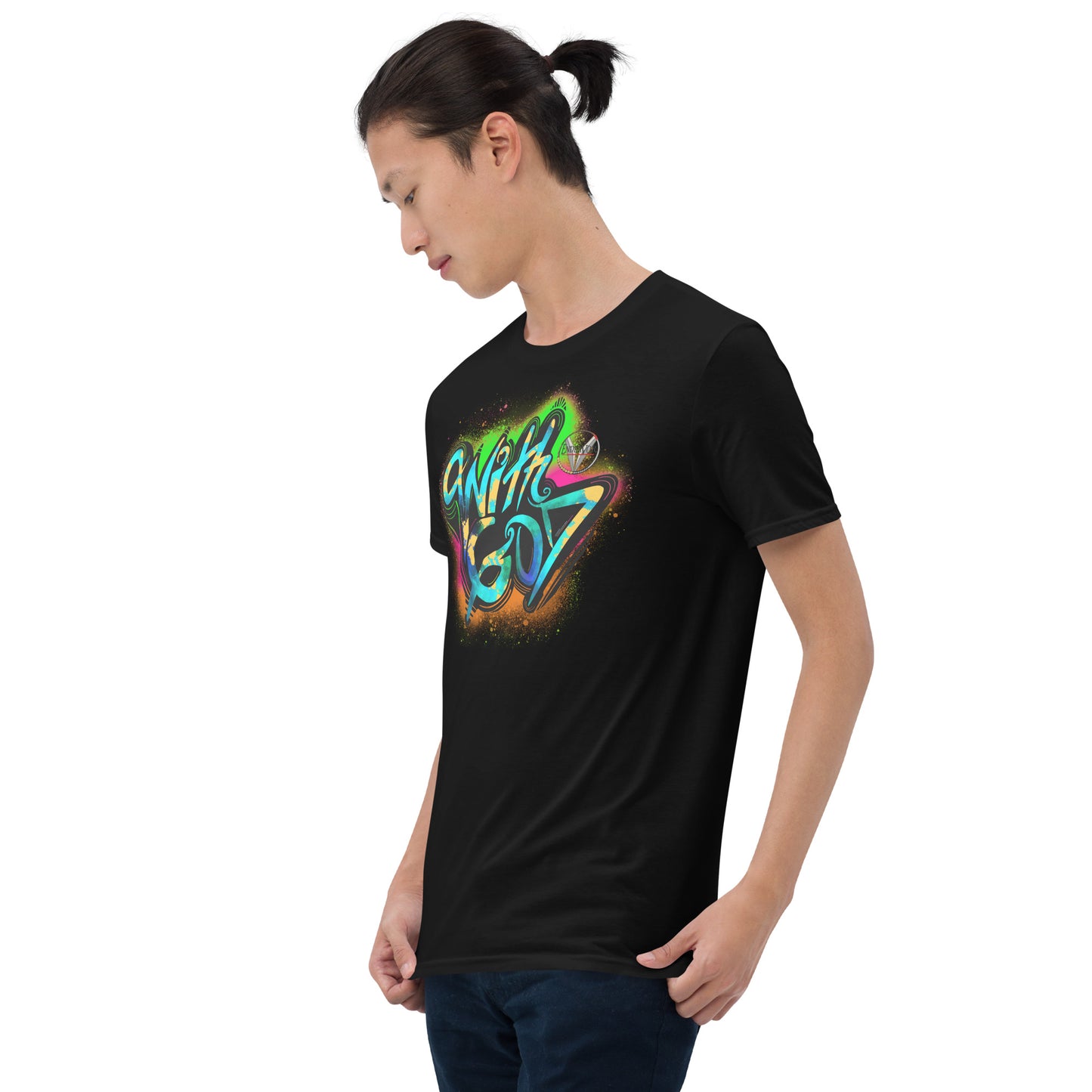 With God Ultimate Warrior Splash Short-Sleeve Unisex T-Shirt