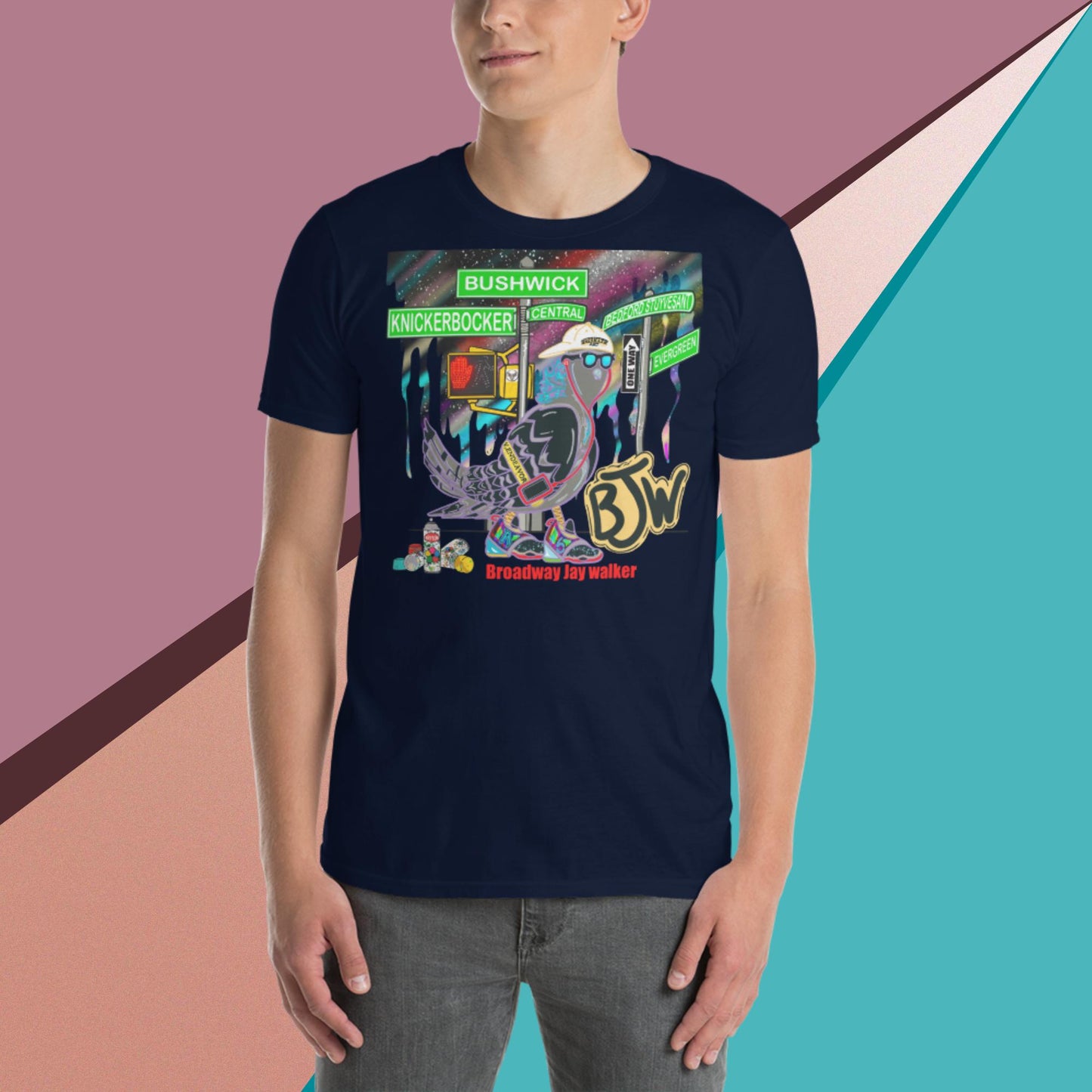 Broadway J walker  Bushwick Art Short-Sleeve Unisex T-Shirt