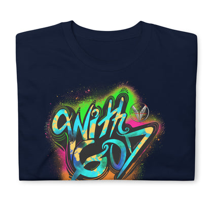 With God Ultimate Warrior Splash Short-Sleeve Unisex T-Shirt