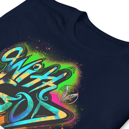 With God Ultimate Warrior Splash Short-Sleeve Unisex T-Shirt