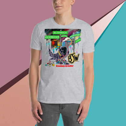 Broadway J walker  Bushwick Art Short-Sleeve Unisex T-Shirt