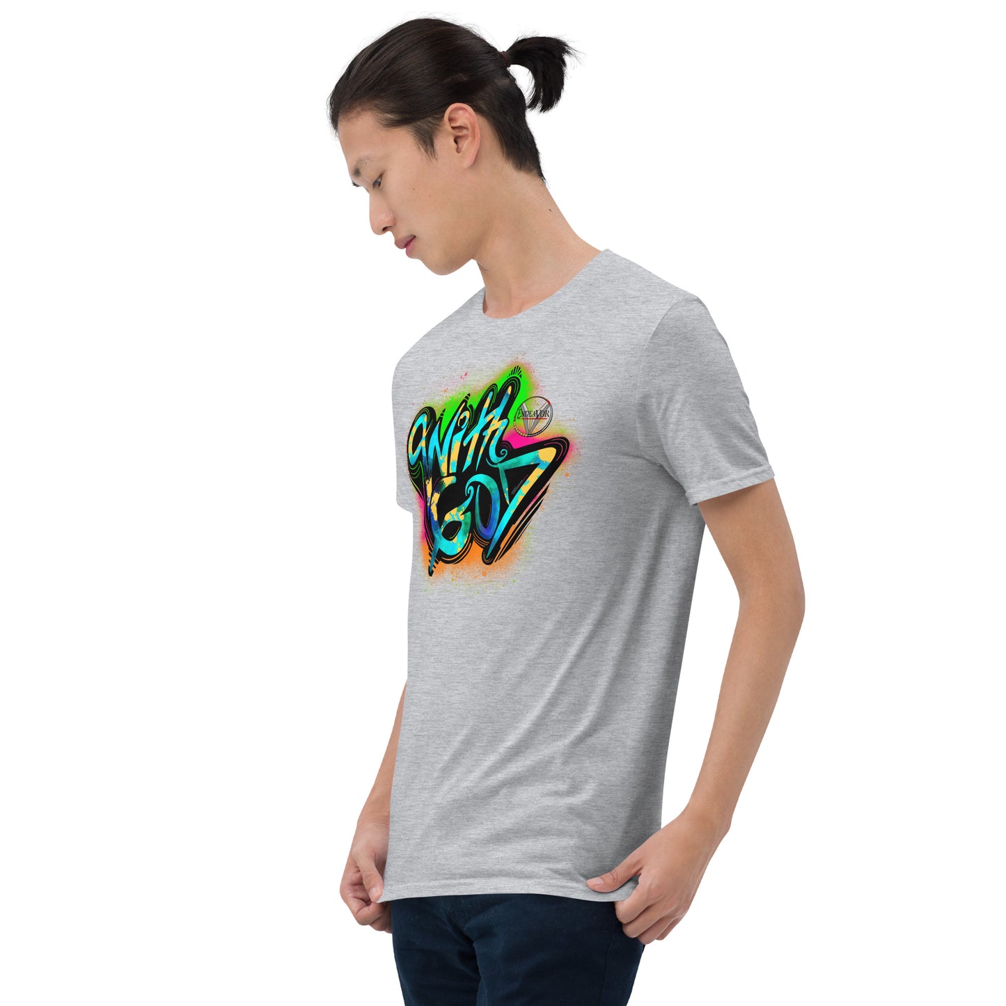 With God Ultimate Warrior Splash Short-Sleeve Unisex T-Shirt