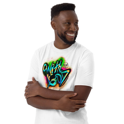 With God Ultimate Warrior Splash Short-Sleeve Unisex T-Shirt