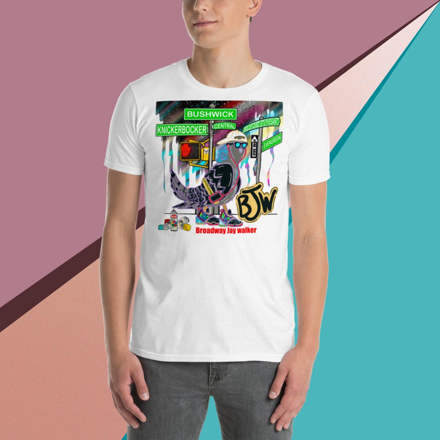 Broadway J walker  Bushwick Art Short-Sleeve Unisex T-Shirt