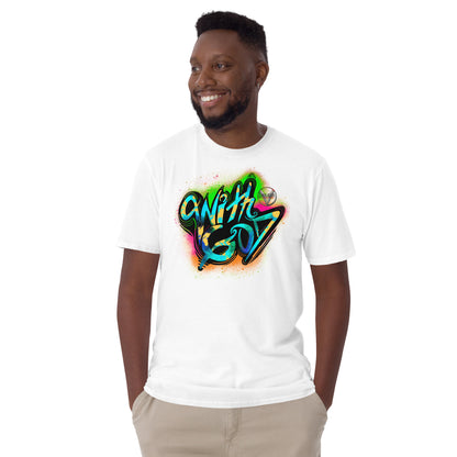 With God Ultimate Warrior Splash Short-Sleeve Unisex T-Shirt