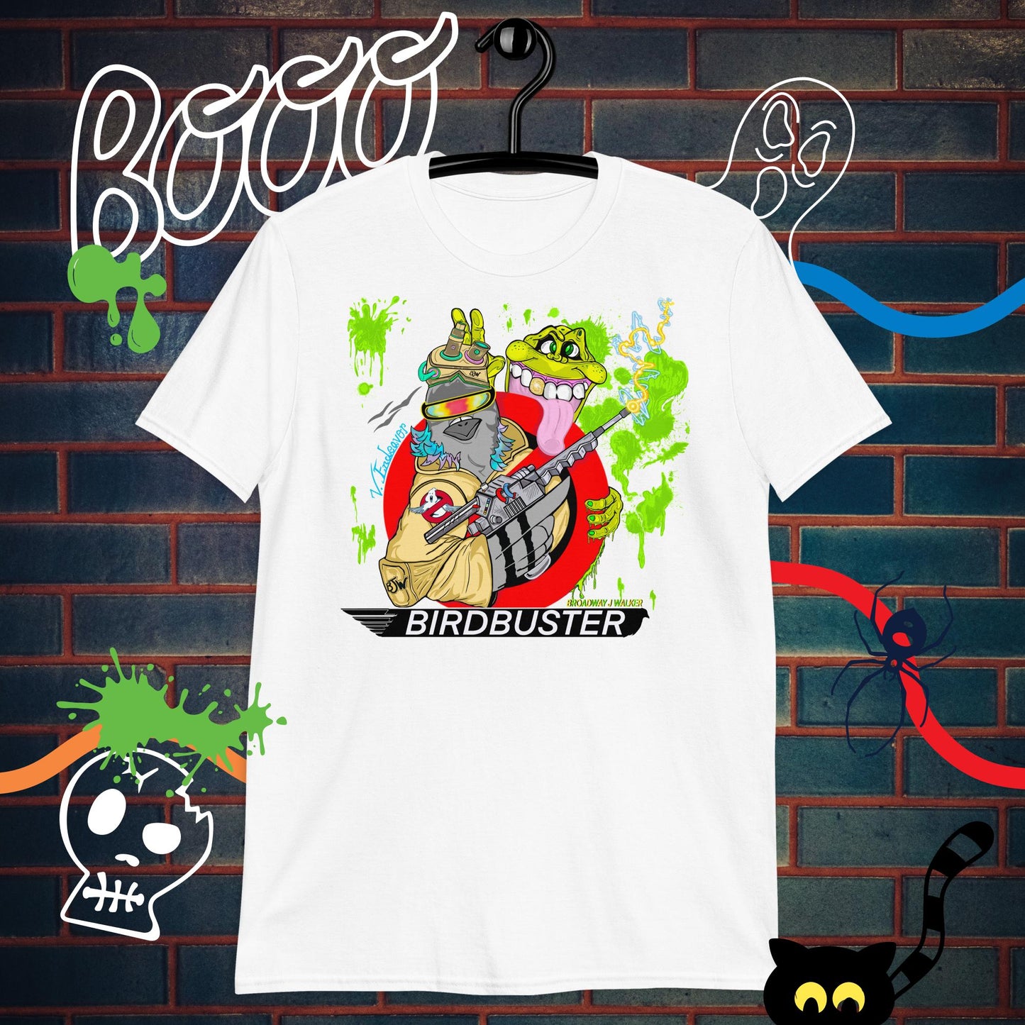 Broadway J Walker NYC'S Birdbuster Short-Sleeve Unisex T-Shirt