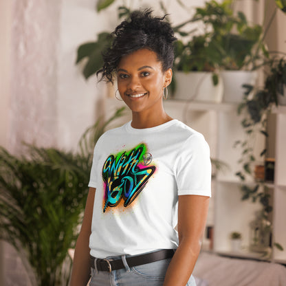 With God Ultimate Warrior Splash Short-Sleeve Unisex T-Shirt