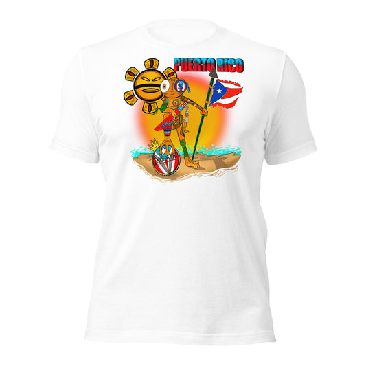 Puerto Rican Warrior Coqui Unisex T-Shirt