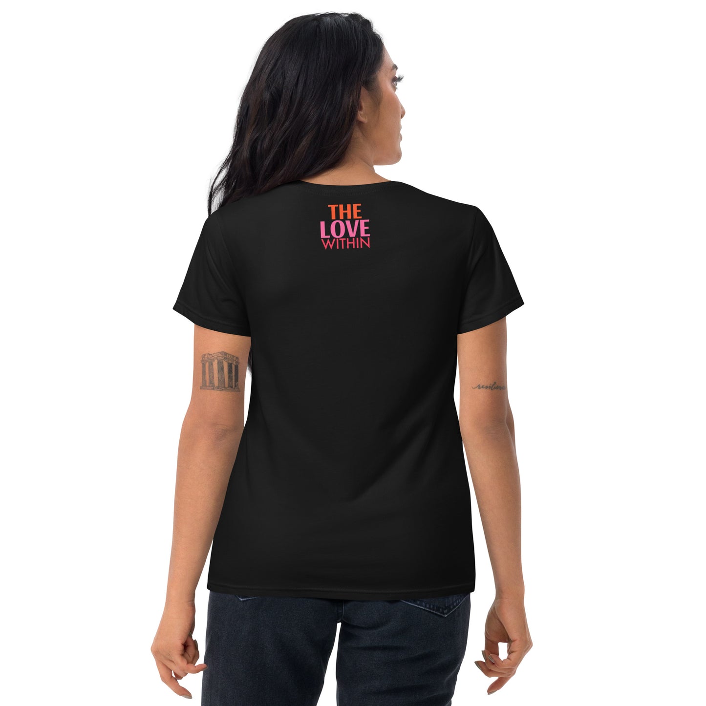 With God, The Love Within Women's short sleeve t-shirt