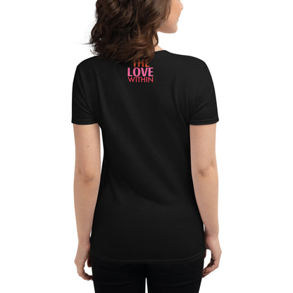 With God, The Love Within Women's short sleeve t-shirt