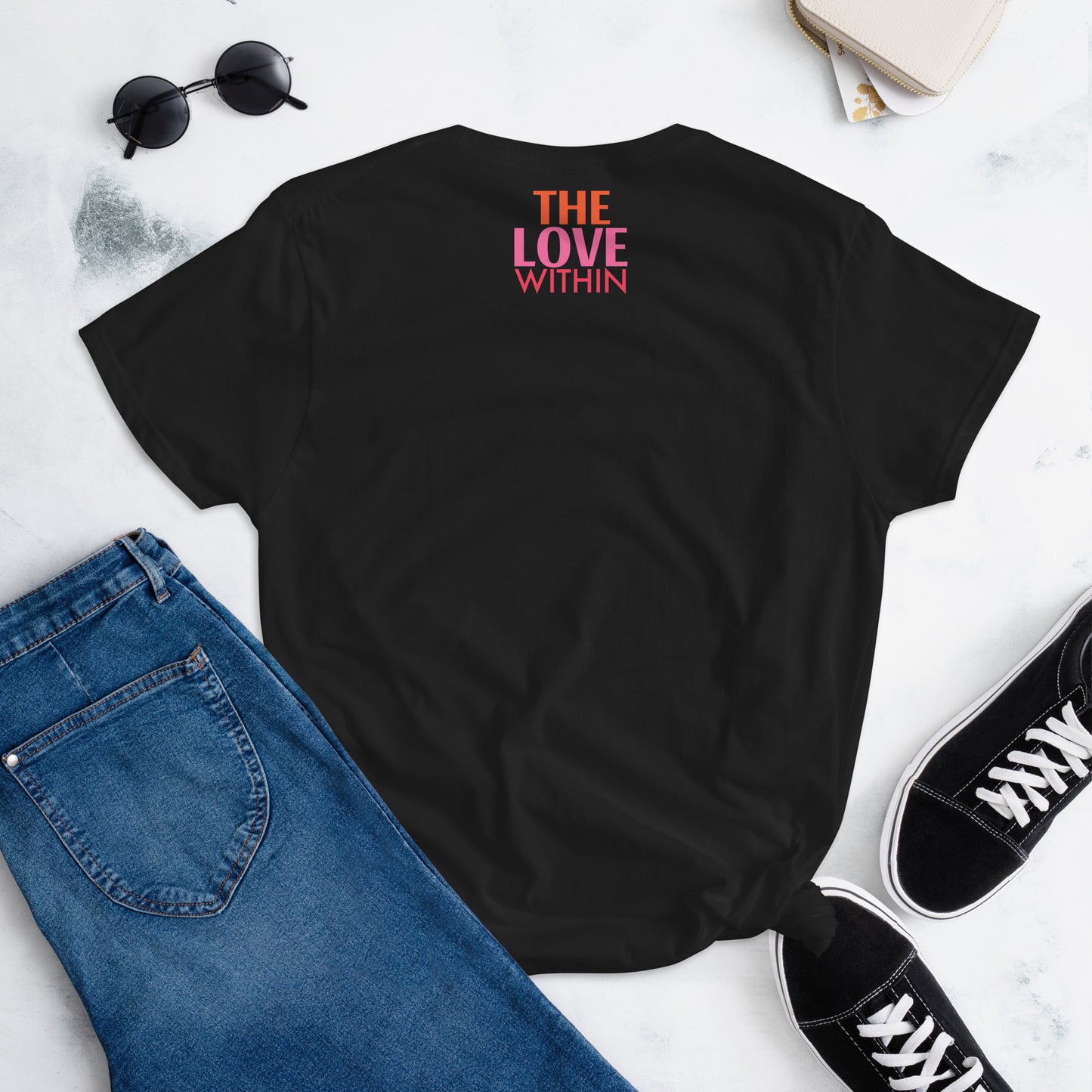 With God, The Love Within Women's short sleeve t-shirt