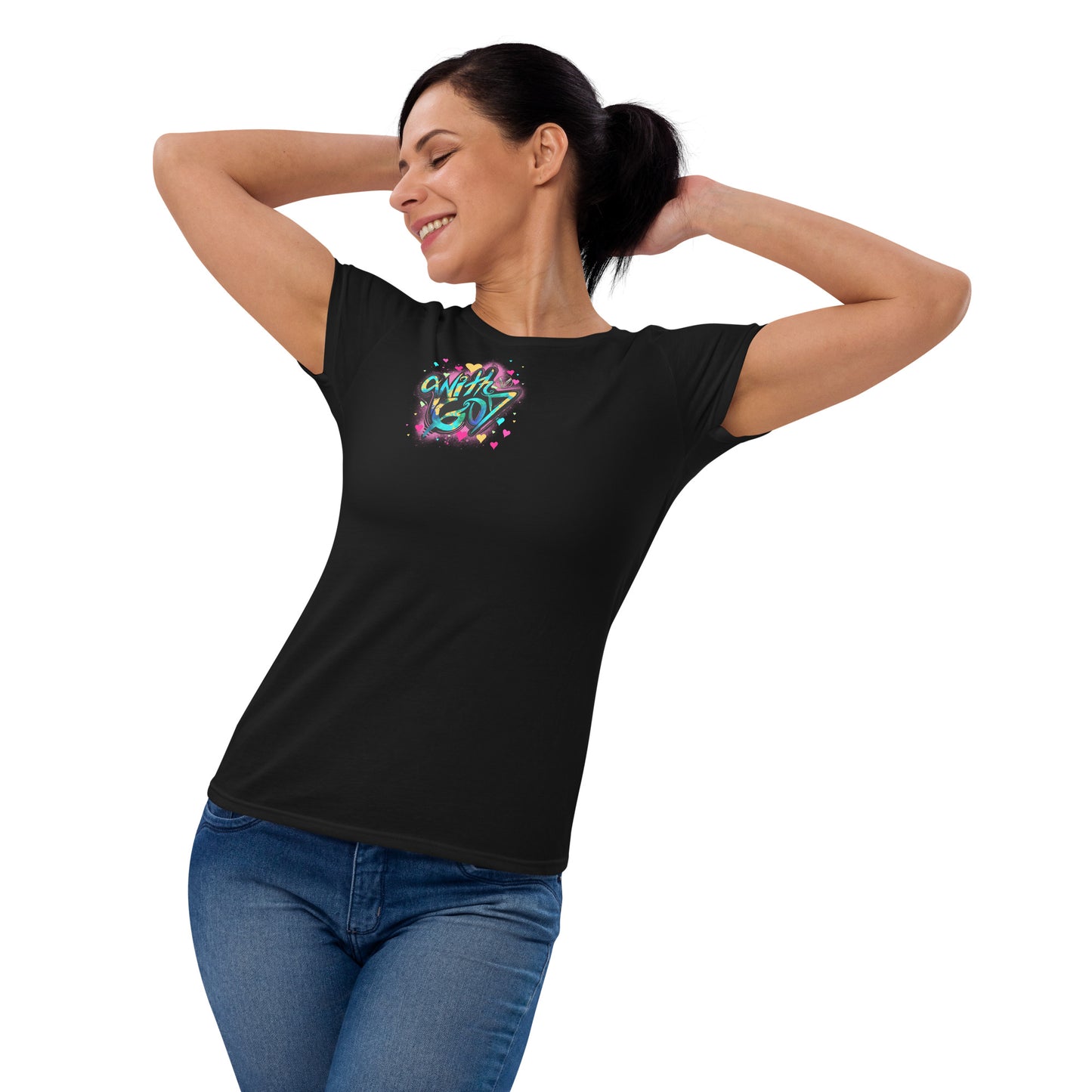 With God, The Love Within Women's short sleeve t-shirt
