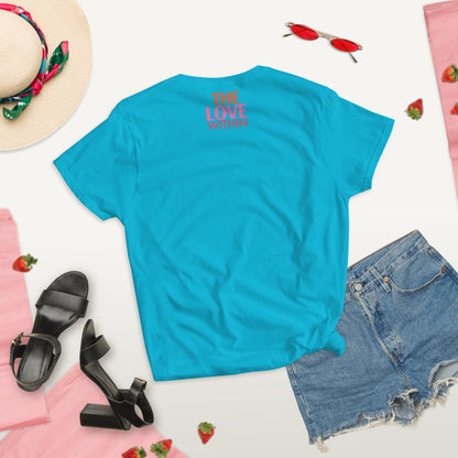 With God, The Love Within Women's short sleeve t-shirt
