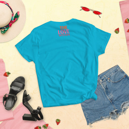 With God, The Love Within Women's short sleeve t-shirt