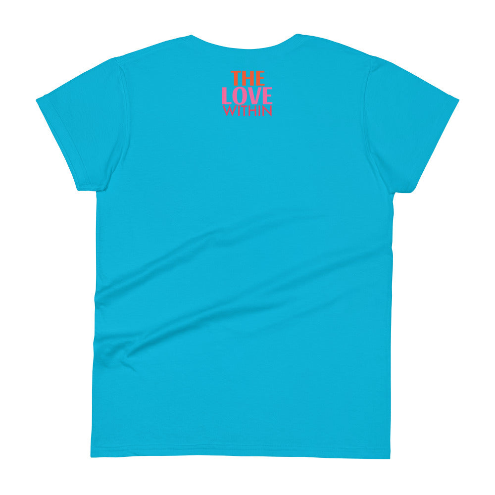 With God, The Love Within Women's short sleeve t-shirt