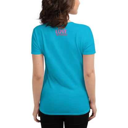 With God, The Love Within Women's short sleeve t-shirt