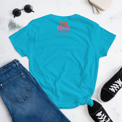 With God, The Love Within Women's short sleeve t-shirt