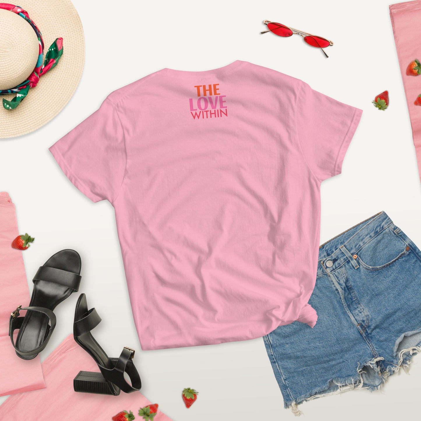 With God, The Love Within Women's short sleeve t-shirt