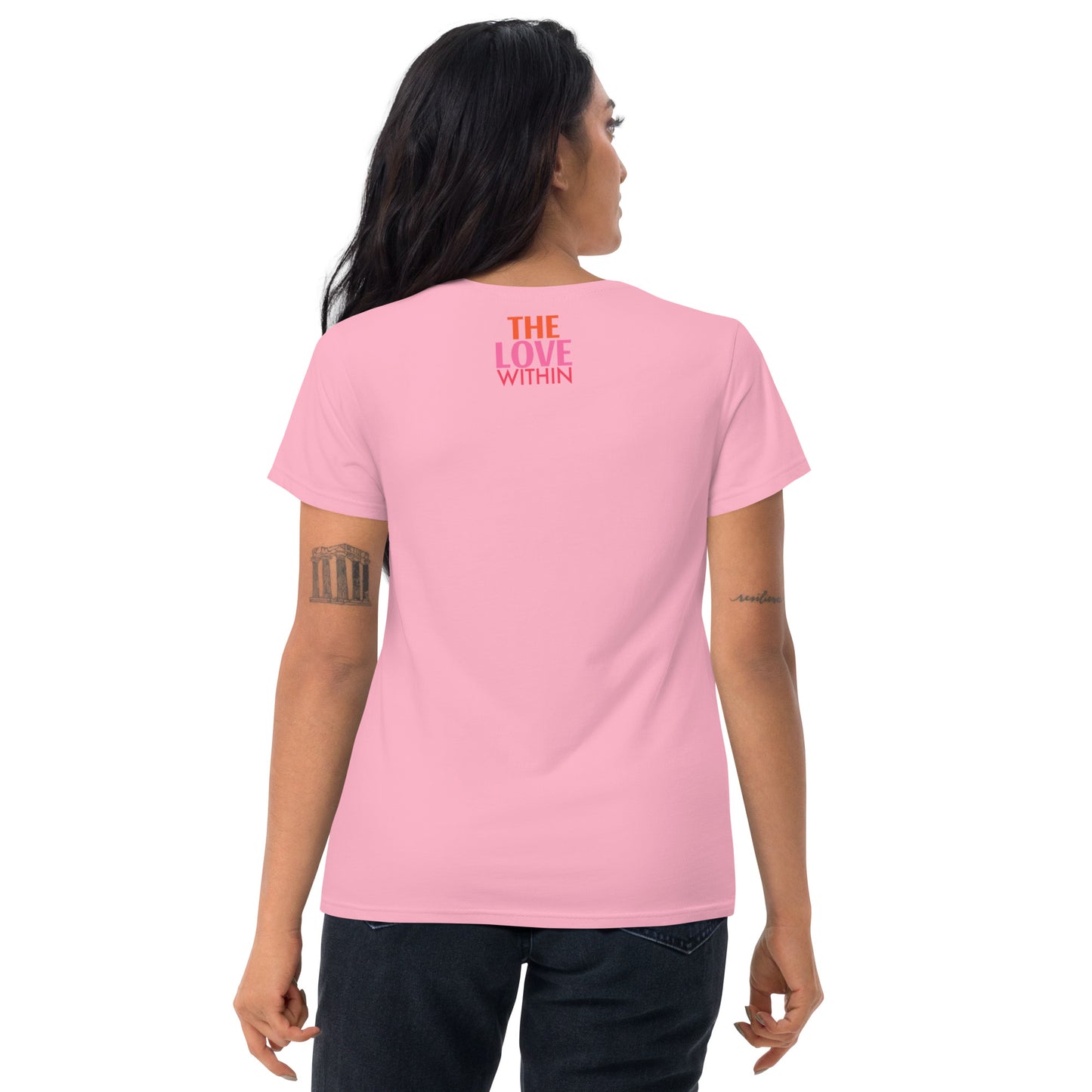 With God, The Love Within Women's short sleeve t-shirt