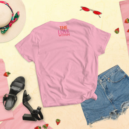 With God, The Love Within Women's short sleeve t-shirt