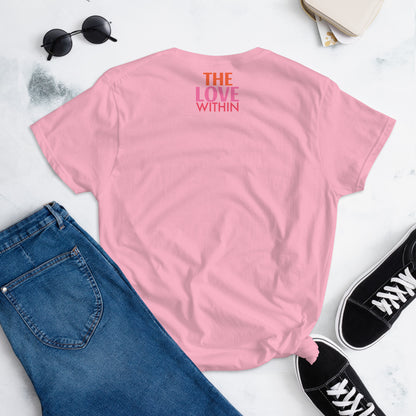 With God, The Love Within Women's short sleeve t-shirt