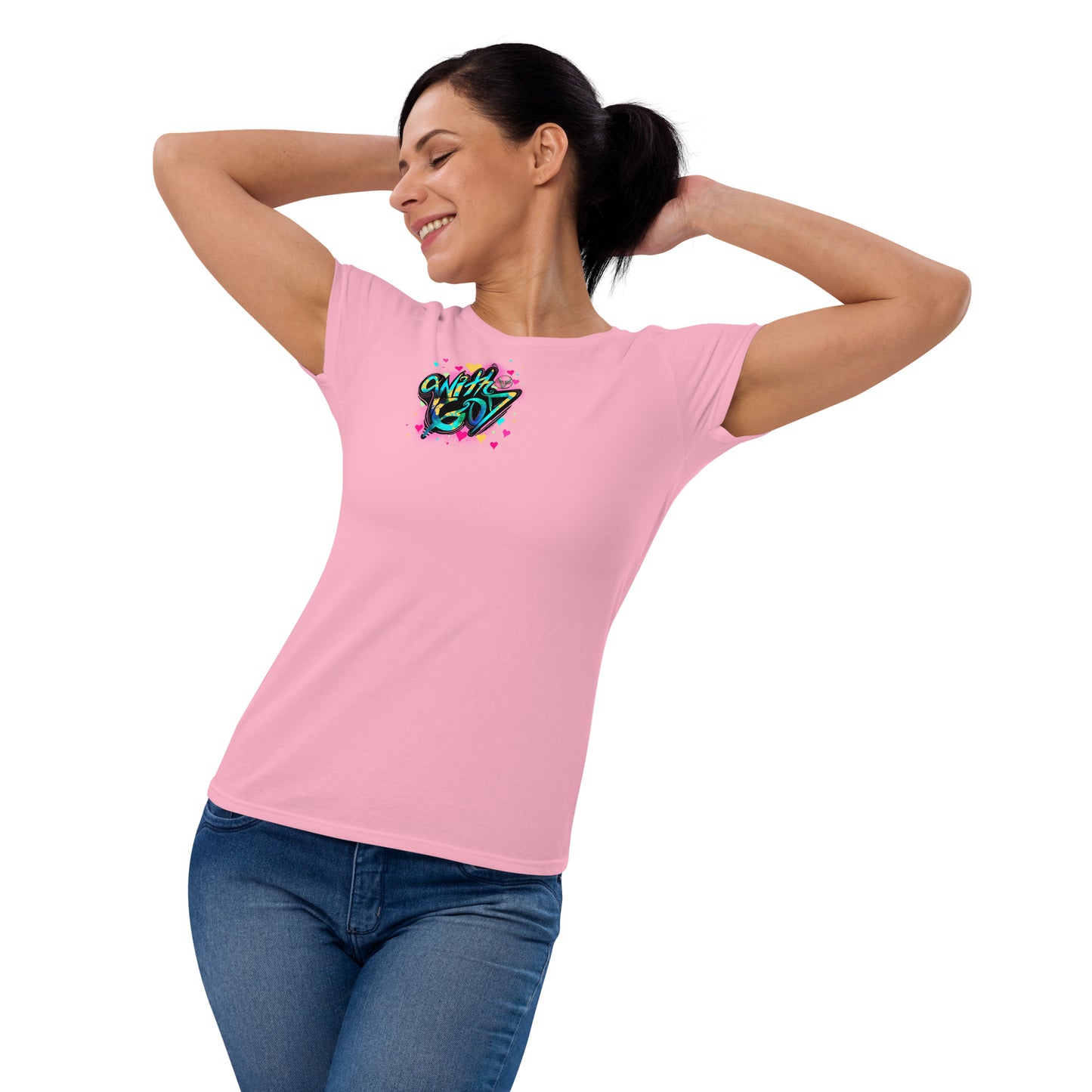 With God, The Love Within Women's short sleeve t-shirt