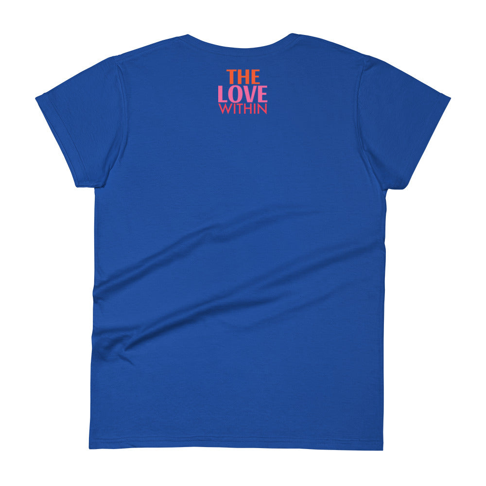 With God, The Love Within Women's short sleeve t-shirt