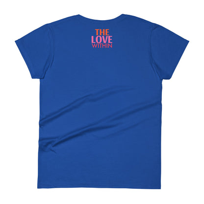 With God, The Love Within Women's short sleeve t-shirt