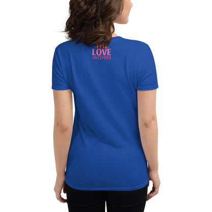 With God, The Love Within Women's short sleeve t-shirt