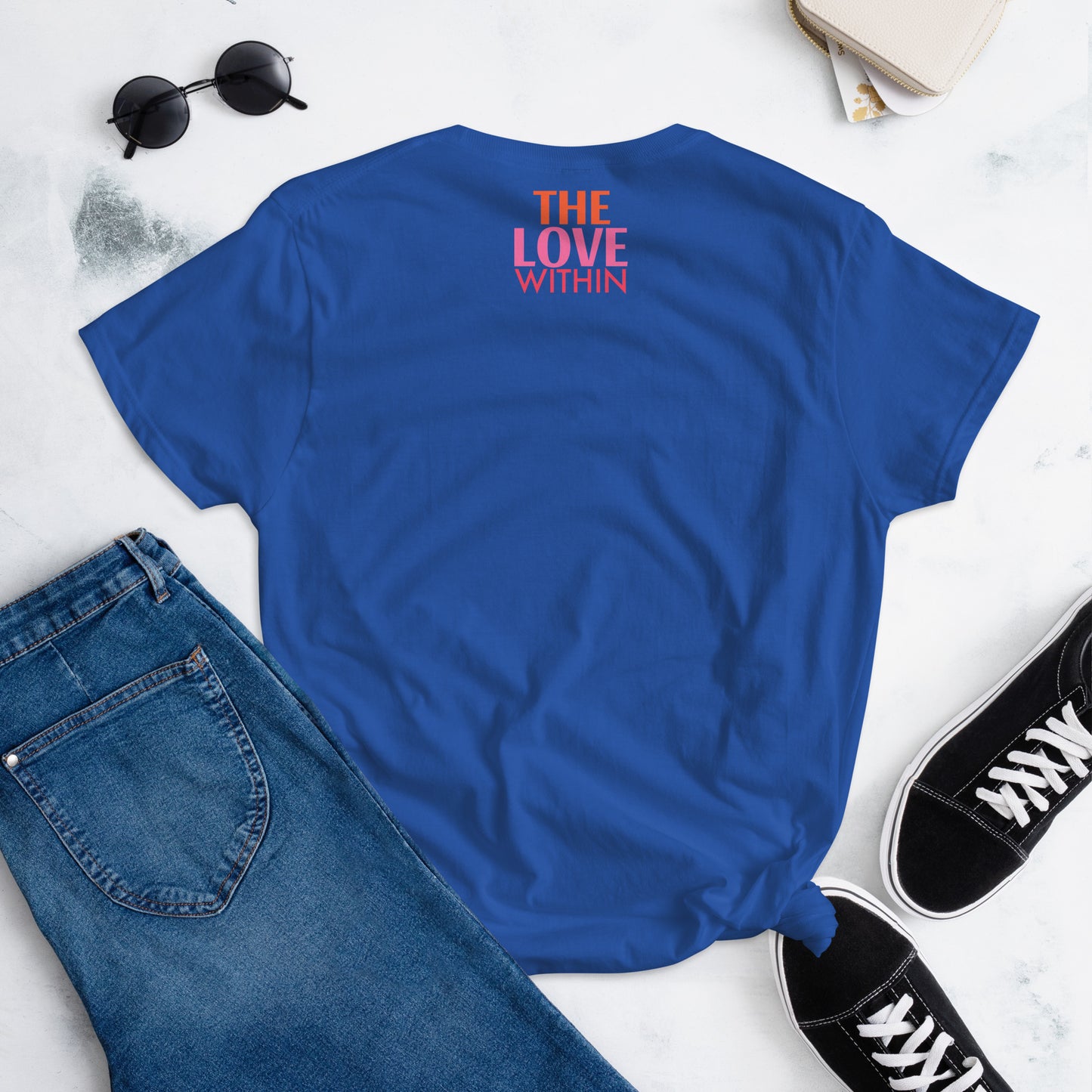 With God, The Love Within Women's short sleeve t-shirt