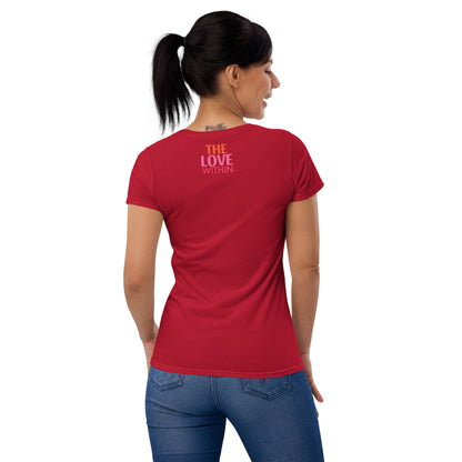 With God, The Love Within Women's short sleeve t-shirt