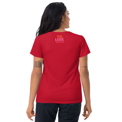 With God, The Love Within Women's short sleeve t-shirt