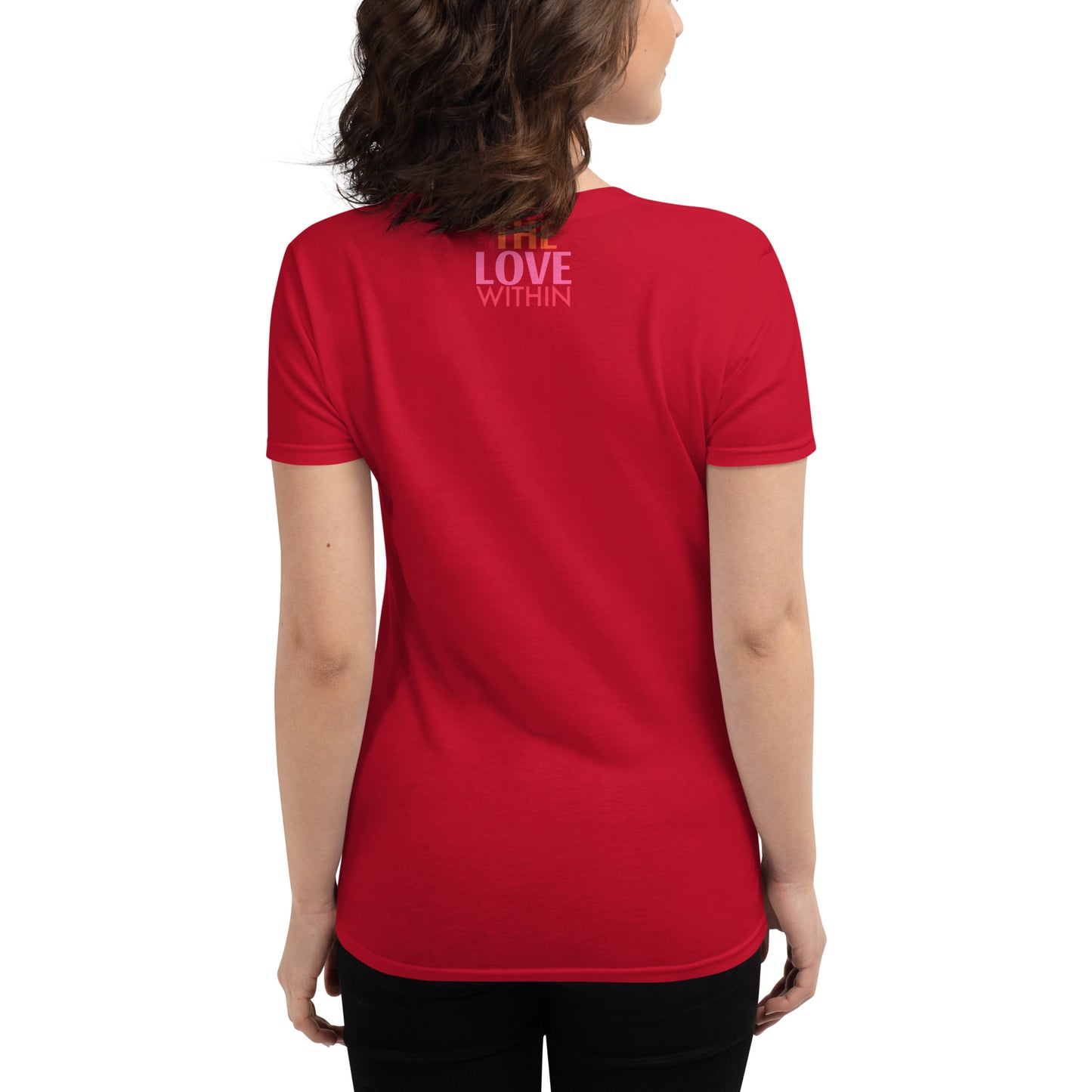 With God, The Love Within Women's short sleeve t-shirt