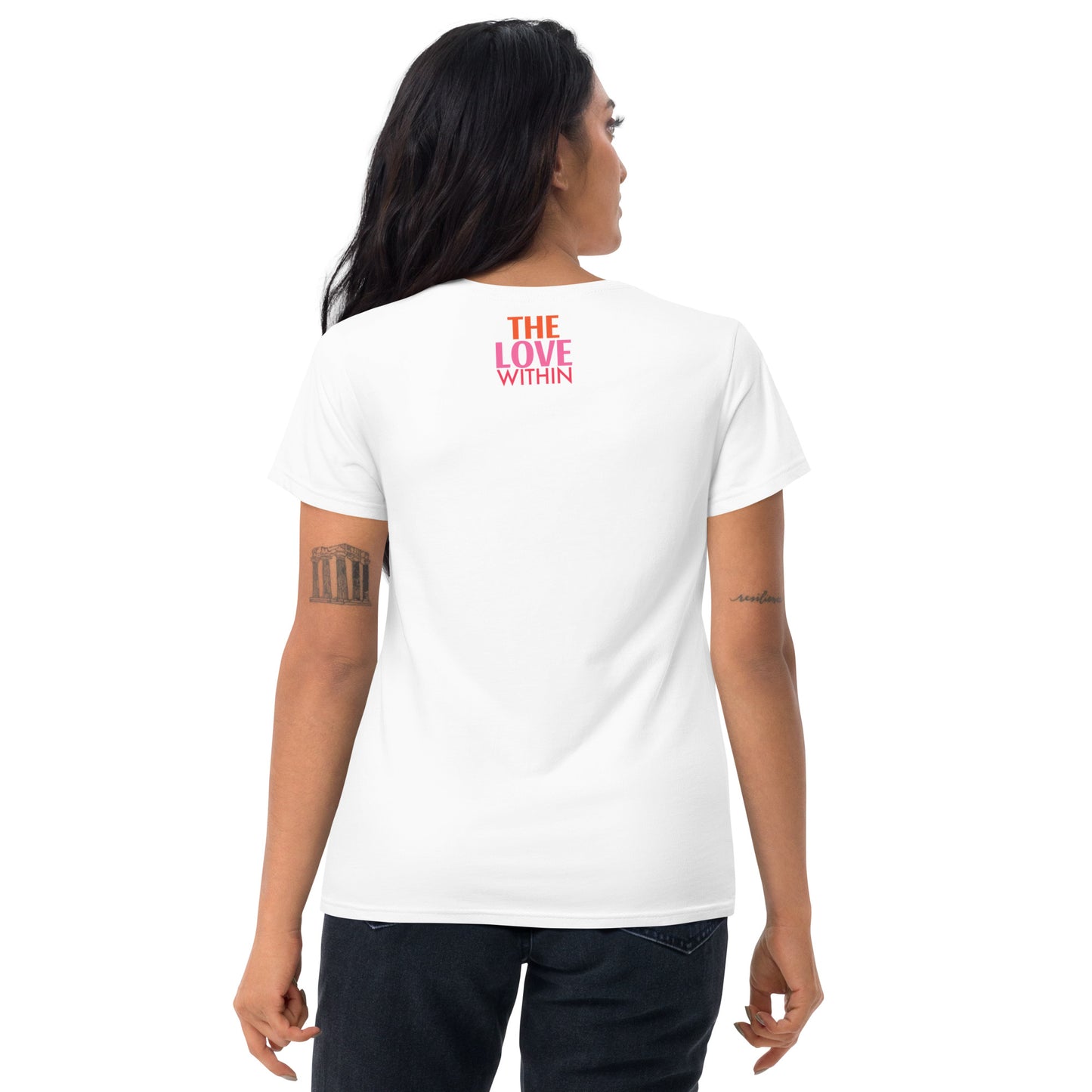 With God, The Love Within Women's short sleeve t-shirt