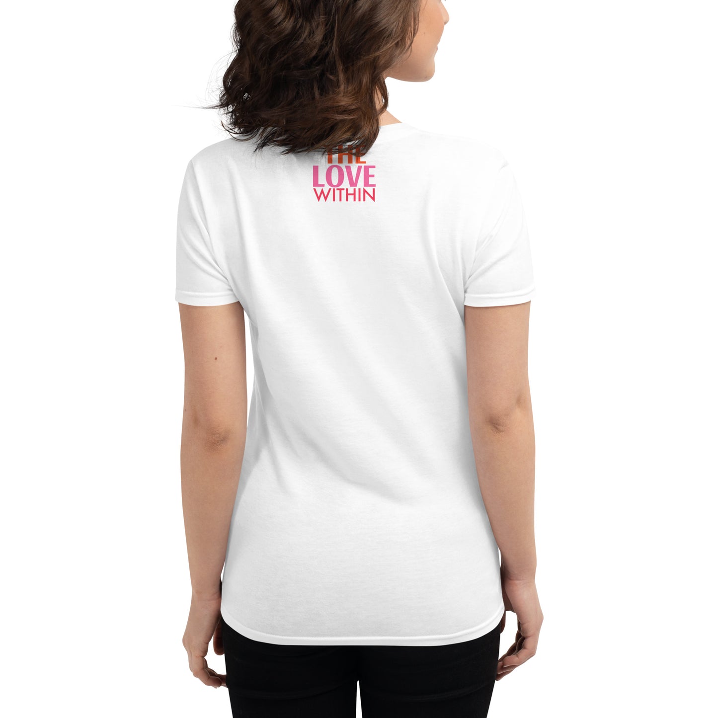 With God, The Love Within Women's short sleeve t-shirt