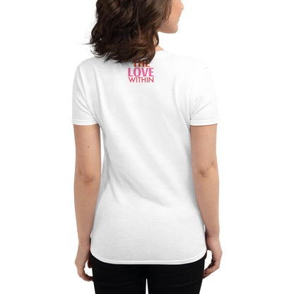 With God, The Love Within Women's short sleeve t-shirt