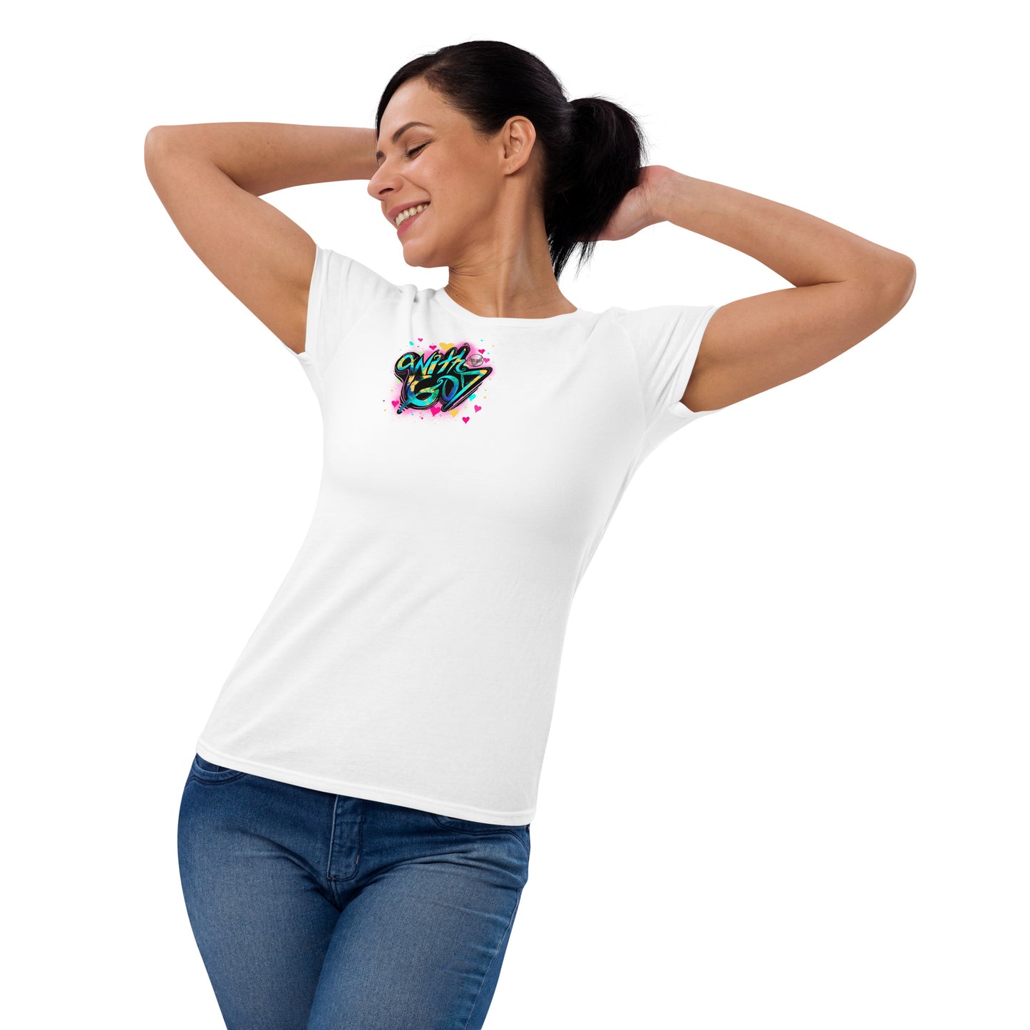 With God, The Love Within Women's short sleeve t-shirt