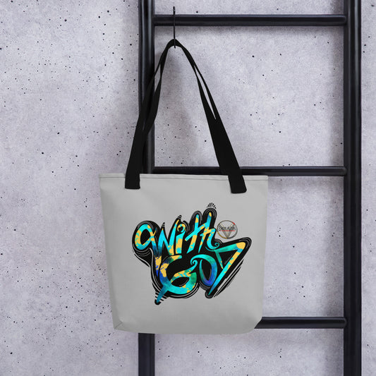 With God Tote bag