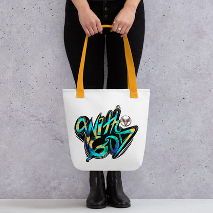 With God Tote bag