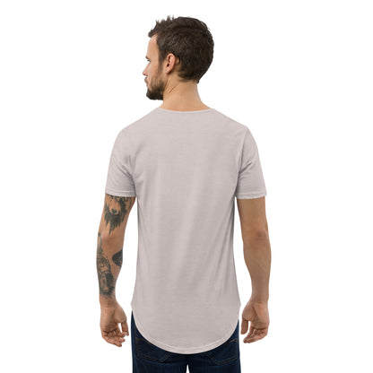 Men's Intangible Art Curved Hem T-Shirt