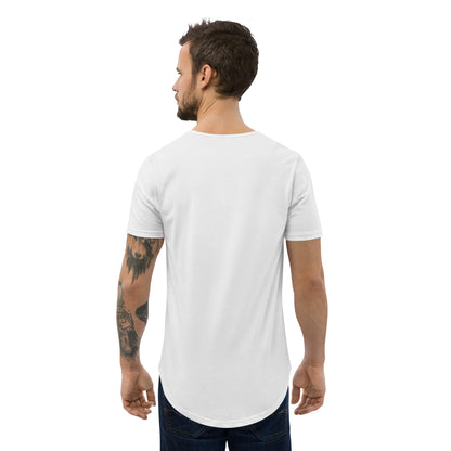 Men's Intangible Art Curved Hem T-Shirt