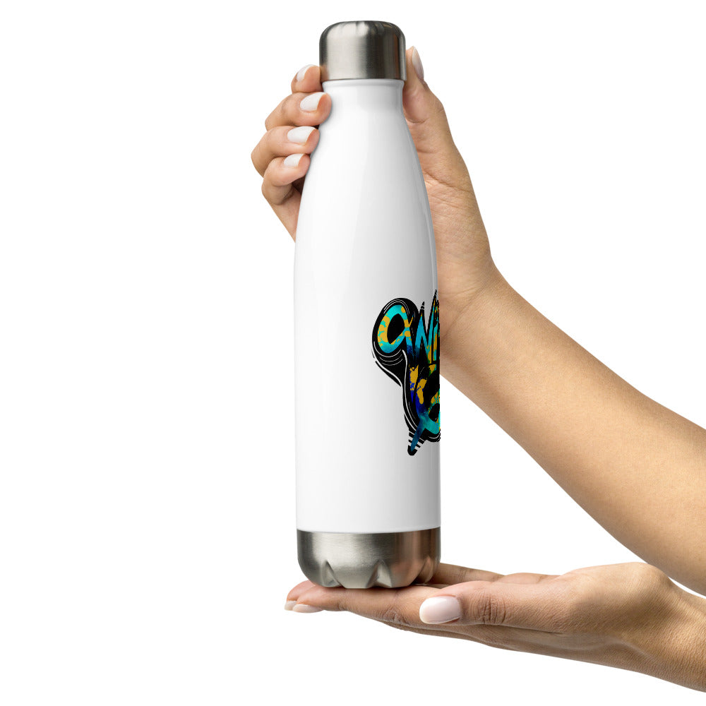 With God Stainless Steel Water Bottle